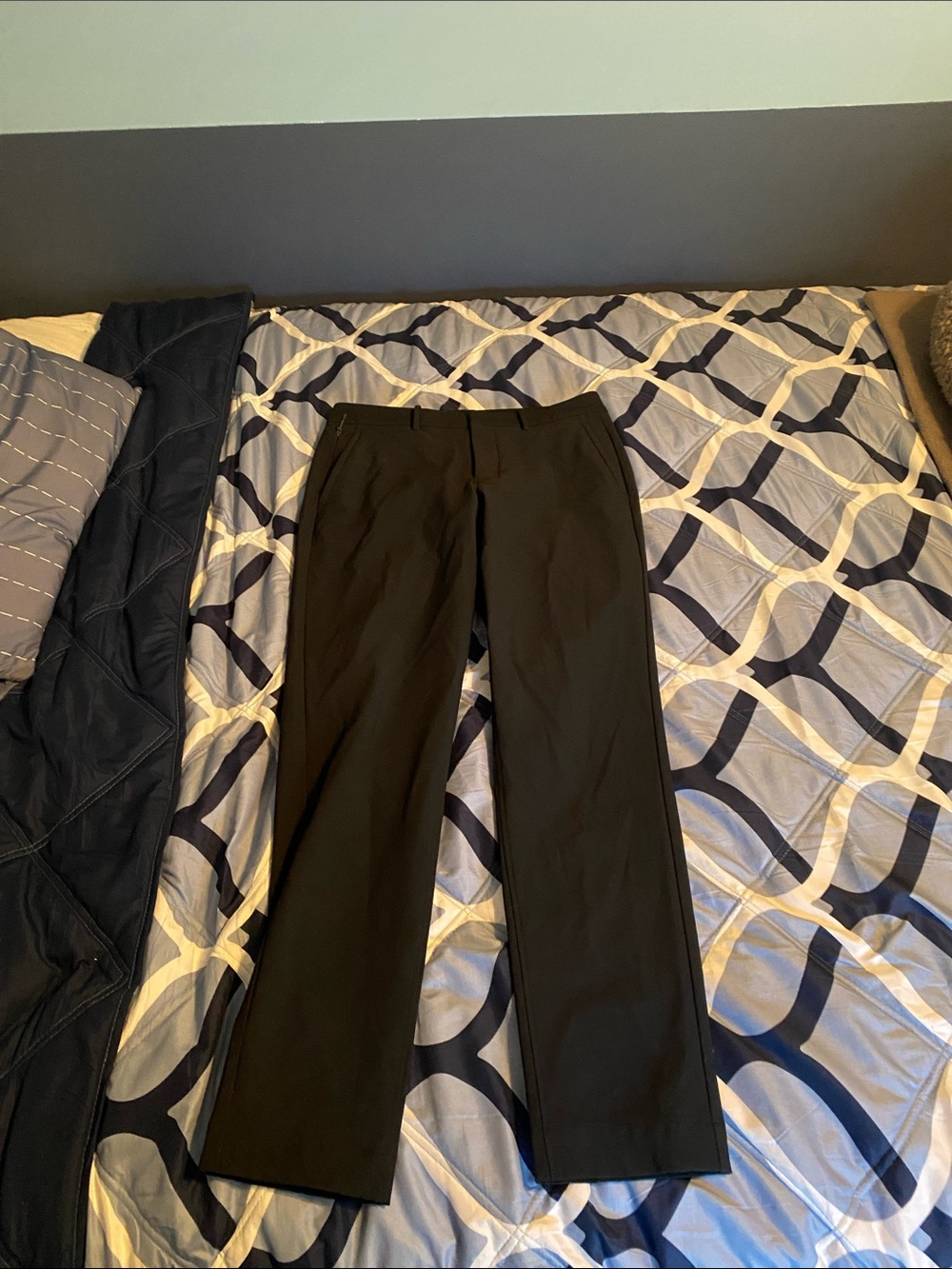 Kit and Ace Black Classic Lined Trousers